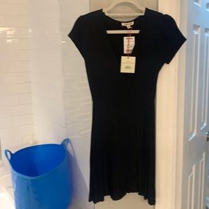 Rolla Coster black cross tie dress